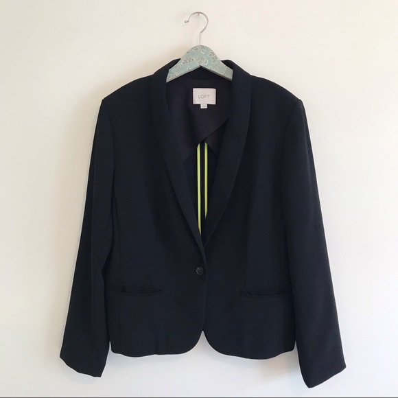LOFT Jackets & Blazers - LOFT | Black Single Button Blazer